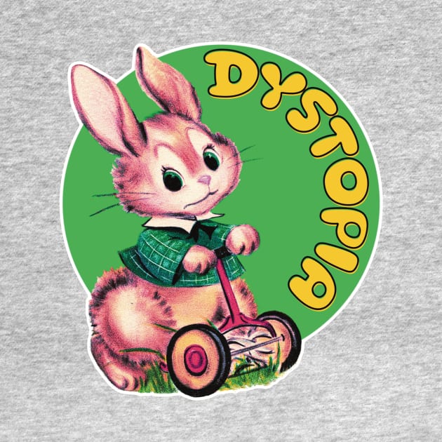 Dystopia Lawn Mower Bunny by Hard Cringe